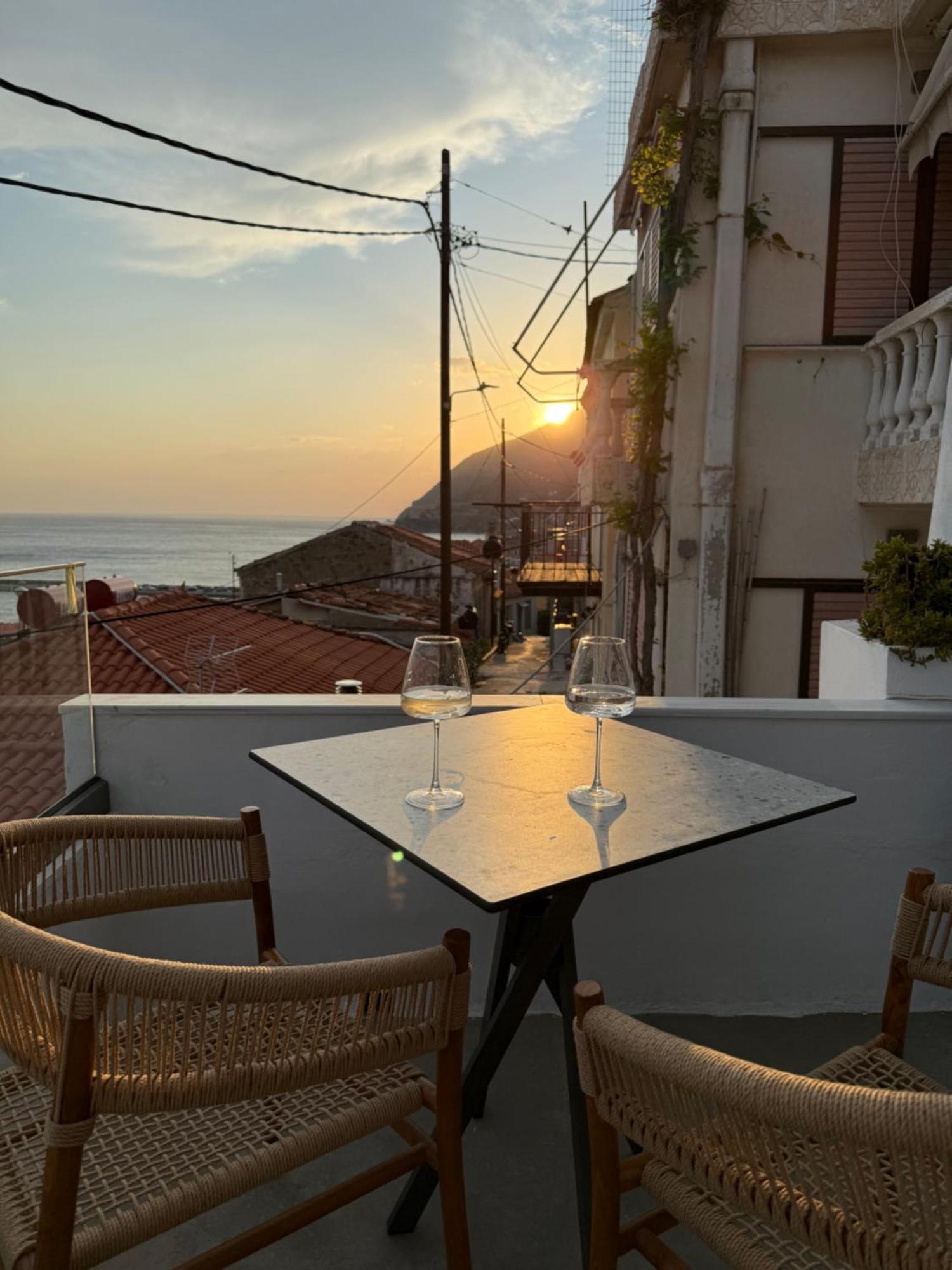 Apartamento Michalelis Loft & Cave Plomari Exterior foto